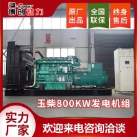 玉柴800KW发电机组