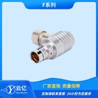 兼容中航光电F系列圆形推拉自锁连接器TWN弯头