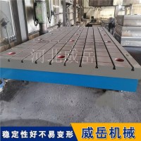 .解析 高精度铸铁试验平台 清砂后的
